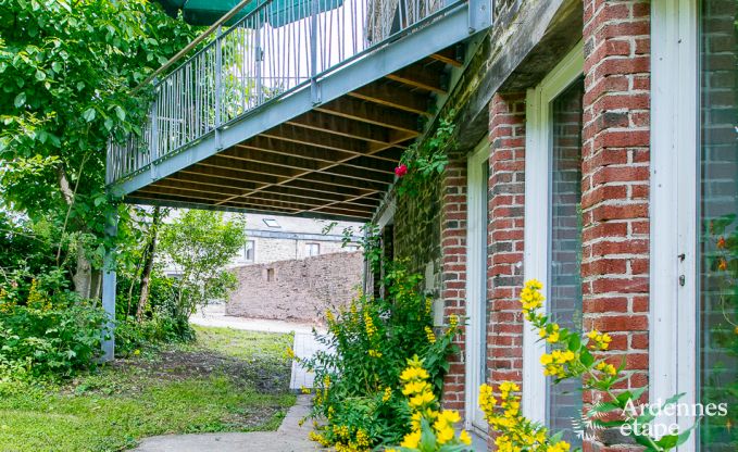 Vakantiehuis in Rendeux, Ardennen, 6 personen, 2 slaapkamers, privtuin, babyuitrusting, terras met barbecue