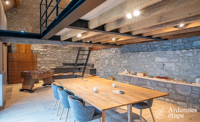 Charmant vakantiehuis met kicker, biljart, haard en priv�tuin in Rochefort: geschikt voor 6 personen