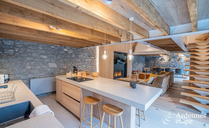 Charmant vakantiehuis met kicker, biljart, haard en priv�tuin in Rochefort: geschikt voor 6 personen