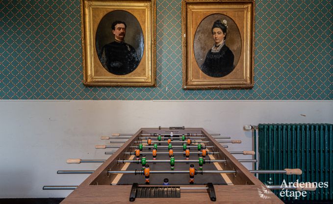 Grote vakantiewoning in Rochefort: comfortabel verblijf voor 26 personen met sauna en priv�tuin in de Ardennen