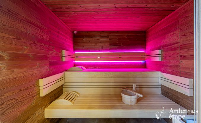 Grote vakantiewoning in Rochefort: comfortabel verblijf voor 26 personen met sauna en priv�tuin in de Ardennen