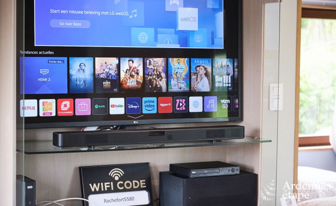 Gezellige familiechalet in Rochefort, Ardennen