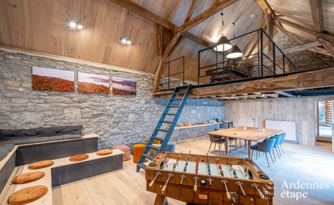 Charmant vakantiehuis met kicker, biljart, haard en privtuin in Rochefort: geschikt voor 6 personen