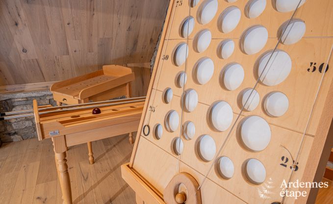 Charmant vakantiehuis met kicker, biljart, haard en privtuin in Rochefort: geschikt voor 6 personen