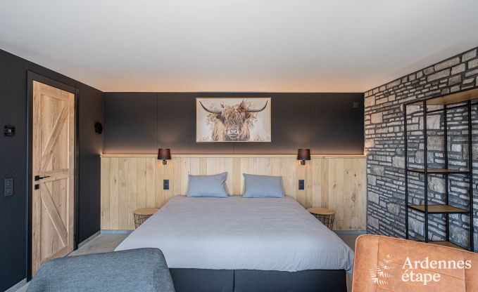 Gezellige gelijkvloerse vakantiewoning voor 2 personen in Rochehaut met uitzicht