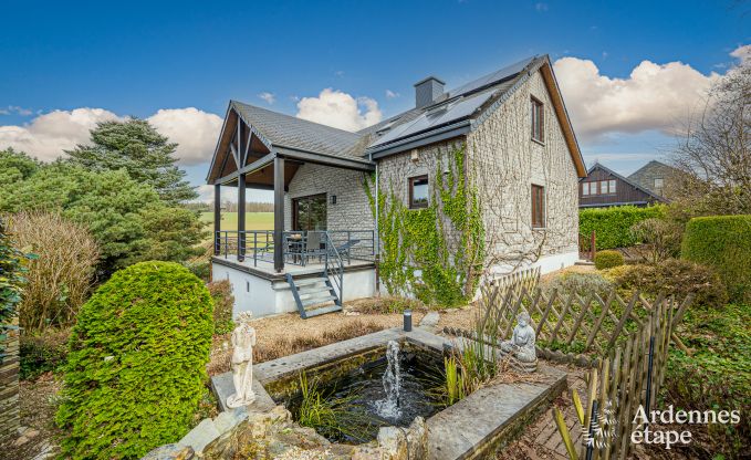 Gezellige vakantiewoning in Rochehaut: ideaal voor 9 personen. Met speelkamer en fietsenstalling