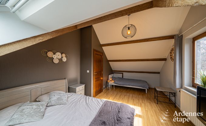 Gezellige vakantiewoning in Rochehaut: ideaal voor 9 personen. Met speelkamer en fietsenstalling