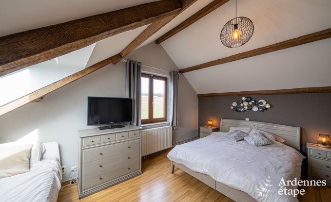 Gezellige vakantiewoning in Rochehaut: ideaal voor 9 personen. Met speelkamer en fietsenstalling