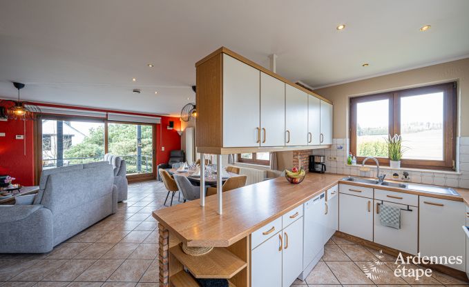 Gezellige vakantiewoning in Rochehaut: ideaal voor 9 personen. Met speelkamer en fietsenstalling