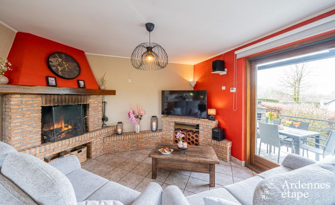 Gezellige vakantiewoning in Rochehaut: ideaal voor 9 personen. Met speelkamer en fietsenstalling