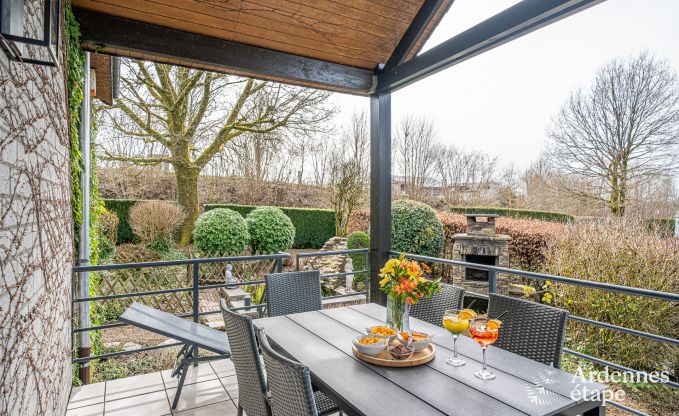 Gezellige vakantiewoning in Rochehaut: ideaal voor 9 personen. Met speelkamer en fietsenstalling