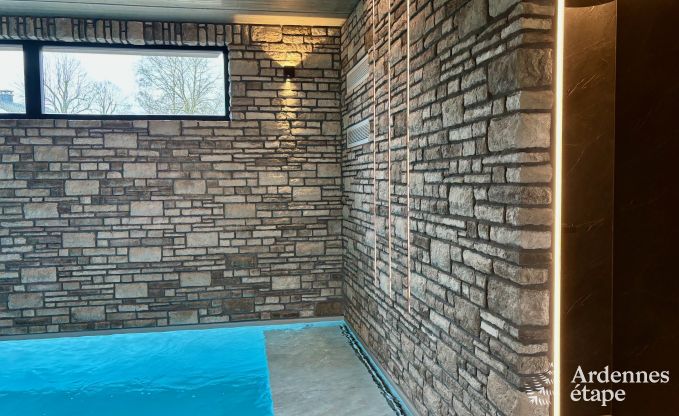 Luxe in Rochehaut: ruime accommodatie voor 14 personen met binnenzwembad en prachtig uitzicht