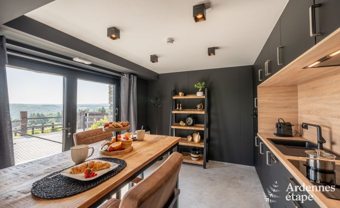 Gezellige gelijkvloerse vakantiewoning voor 2 personen in Rochehaut met uitzicht