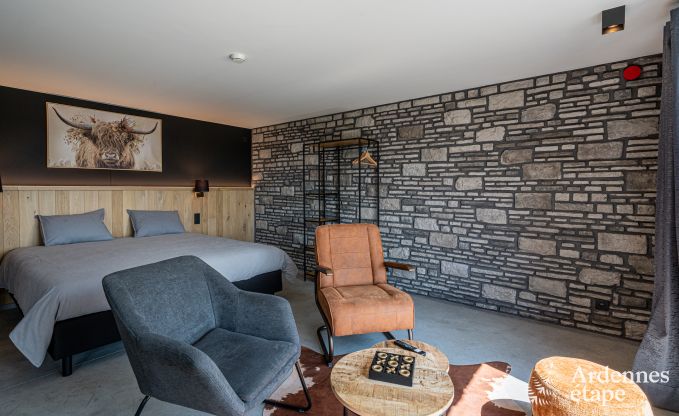 Gezellige gelijkvloerse vakantiewoning voor 2 personen in Rochehaut met uitzicht