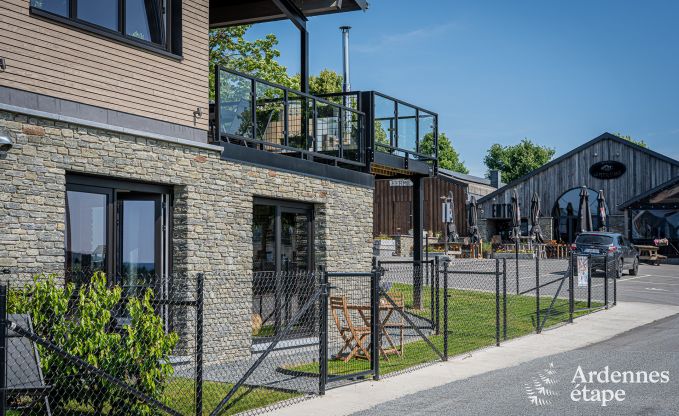 Gezellige gelijkvloerse vakantiewoning voor 2 personen in Rochehaut met uitzicht