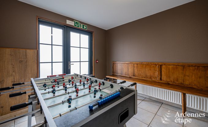 Ruim en comfortabel vakantiehuis met prachtig uitzicht, sauna en jacuzzi voor 16 personen in Rochehaut, Ardennen