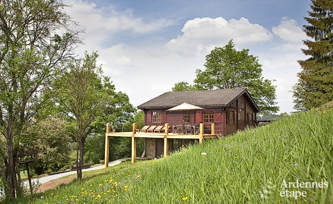 Chalet in Saint-Hubert voor 9 personen in de Ardennen