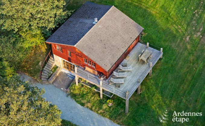 Chalet in Saint-Hubert voor 9 personen in de Ardennen