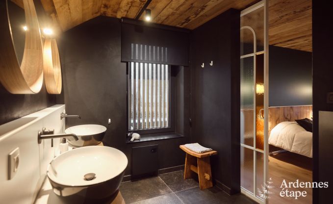 Vakantiewoning in Saint-Hubert: comfortabele accommodatie voor 6 personen met sauna, speelkamer en privtuin in de Ardennen