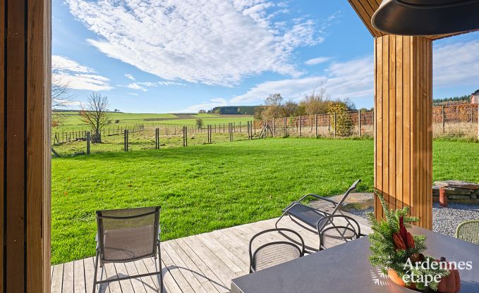 Vakantiewoning in Saint-Hubert: comfortabele accommodatie voor 6 personen met sauna, speelkamer en privtuin in de Ardennen