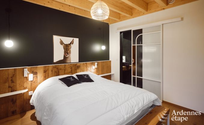 Vakantiewoning in Saint-Hubert: comfortabele accommodatie voor 6 personen met sauna, speelkamer en privtuin in de Ardennen