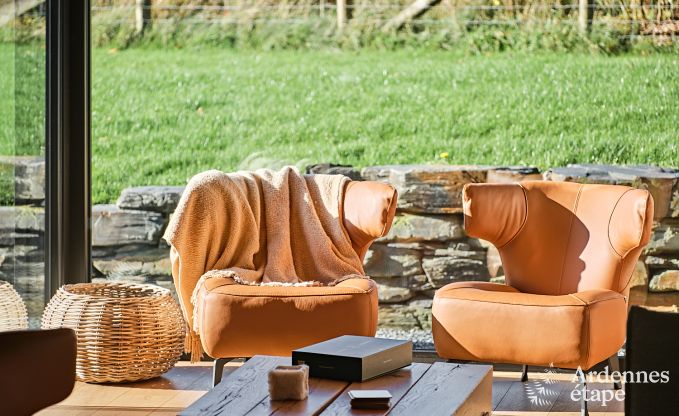 Vakantiewoning in Saint-Hubert: comfortabele accommodatie voor 6 personen met sauna, speelkamer en privtuin in de Ardennen
