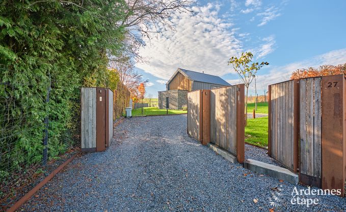 Vakantiewoning in Saint-Hubert: comfortabele accommodatie voor 6 personen met sauna, speelkamer en privtuin in de Ardennen