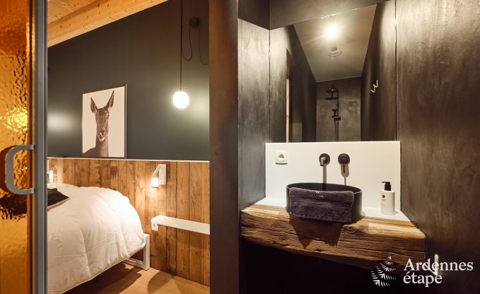 Vakantiewoning in Saint-Hubert: comfortabele accommodatie voor 6 personen met sauna, speelkamer en priv�tuin in de Ardennen