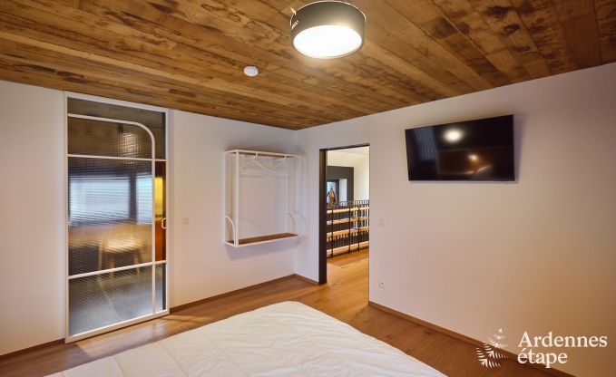 Vakantiewoning in Saint-Hubert: comfortabele accommodatie voor 6 personen met sauna, speelkamer en priv�tuin in de Ardennen