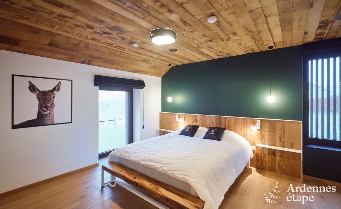 Vakantiewoning in Saint-Hubert: comfortabele accommodatie voor 6 personen met sauna, speelkamer en priv�tuin in de Ardennen