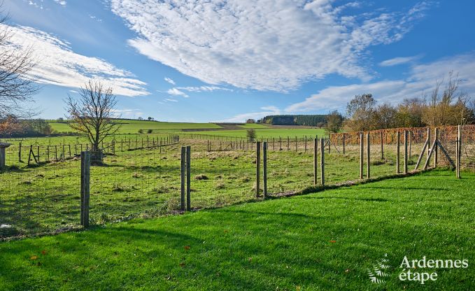 Vakantiewoning in Saint-Hubert: comfortabele accommodatie voor 6 personen met sauna, speelkamer en priv�tuin in de Ardennen