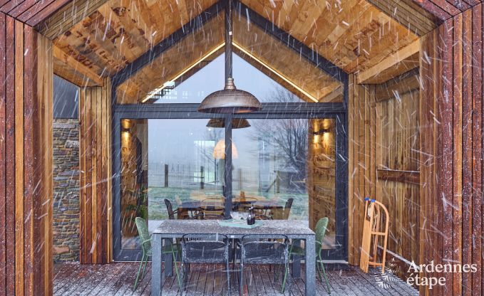 Vakantiewoning in Saint-Hubert: comfortabele accommodatie voor 6 personen met sauna, speelkamer en priv�tuin in de Ardennen