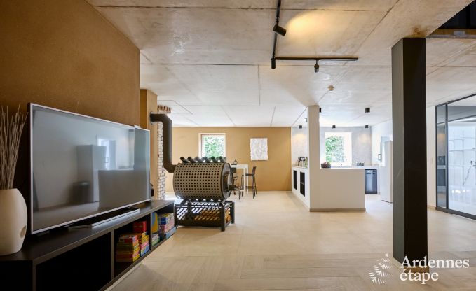 Ruime vakantiewoning Saint-Vith voor 23 personen met 6 slaapkamers, sauna en grote tuin