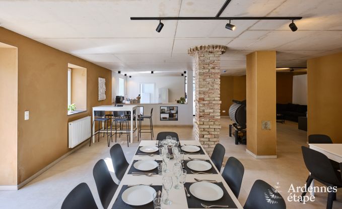 Ruime vakantiewoning Saint-Vith voor 23 personen met 6 slaapkamers, sauna en grote tuin