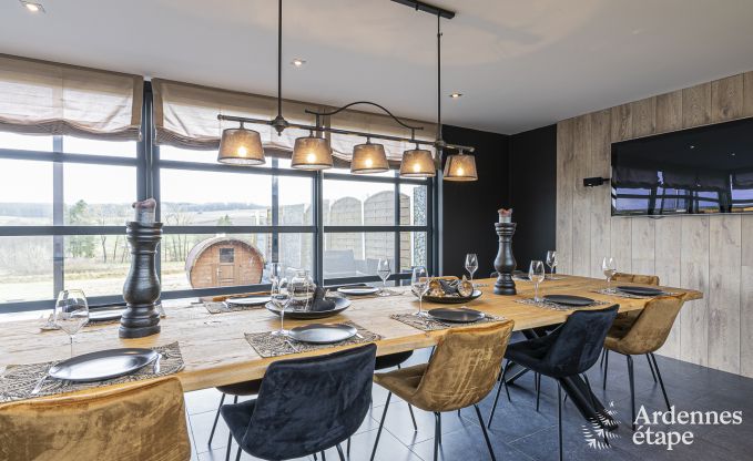 Villa in Sainte-Ode voor 14 personen met zwembad, hottub, sauna, bar en cinema