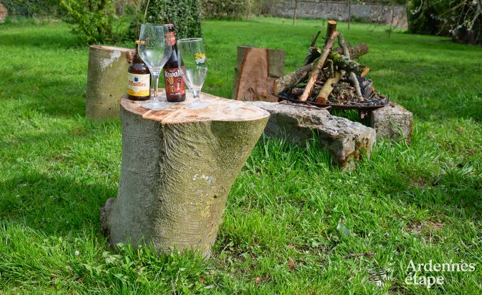 Charmant vakantieverblijf in het bijgebouw van een kasteel  in Sars-la-Bruy�re, Ardennen