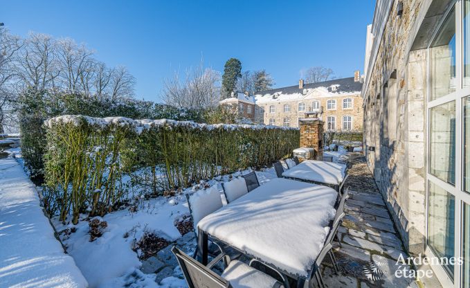 Uniek kasteel in Soiron: luxe verblijf voor 14 personen met priv�tuin, speelruimte en 5 slaapkamers en nabij Verviers