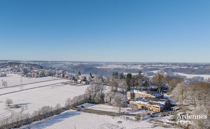 Uniek kasteel in Soiron: luxe verblijf voor 14 personen met priv�tuin, speelruimte en 5 slaapkamers en nabij Verviers