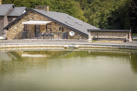Appartement voor 6 personen aan een vijver in Somme-Leuze (Ardennen)