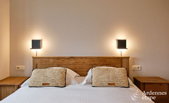 Ultramoderne villa in Somme-Leuze voor 12 personen met binnenzwembad, sauna en priv�tuin