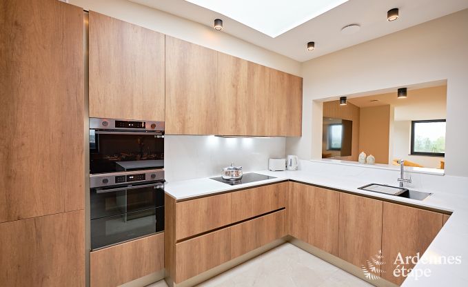 Ultramoderne villa in Somme-Leuze voor 12 personen met binnenzwembad, sauna en priv�tuin