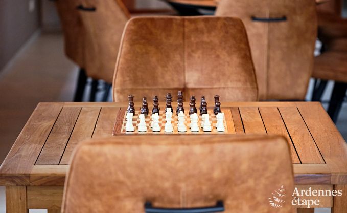 Ultramoderne villa in Somme-Leuze voor 12 personen met binnenzwembad, sauna en priv�tuin