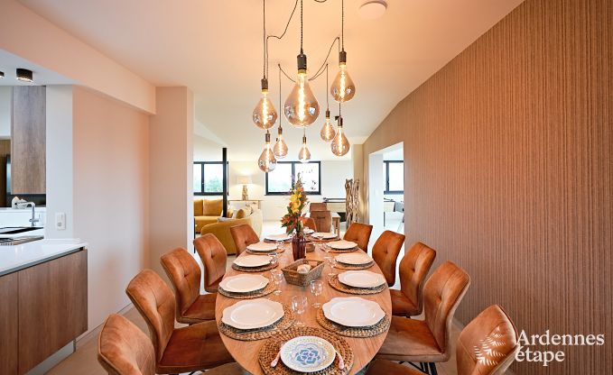 Ultramoderne villa in Somme-Leuze voor 12 personen met binnenzwembad, sauna en priv�tuin