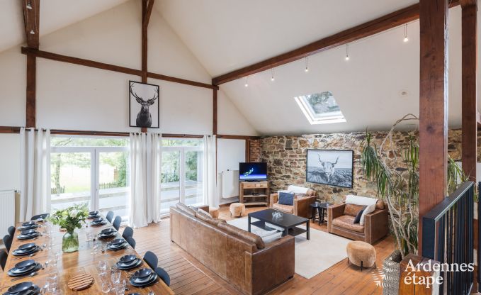 Vakantiehuis in Sourbrodt voor 15 personen in de Ardennen
