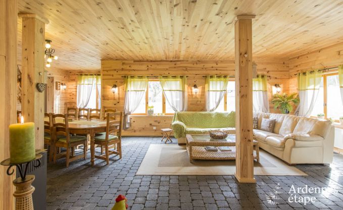 Chalet in Spa (Nivez�) voor 9 personen in de Ardennen