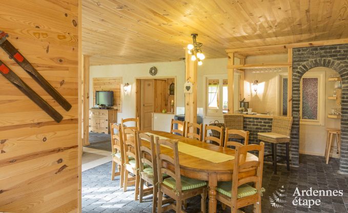 Chalet in Spa (Nivez�) voor 9 personen in de Ardennen
