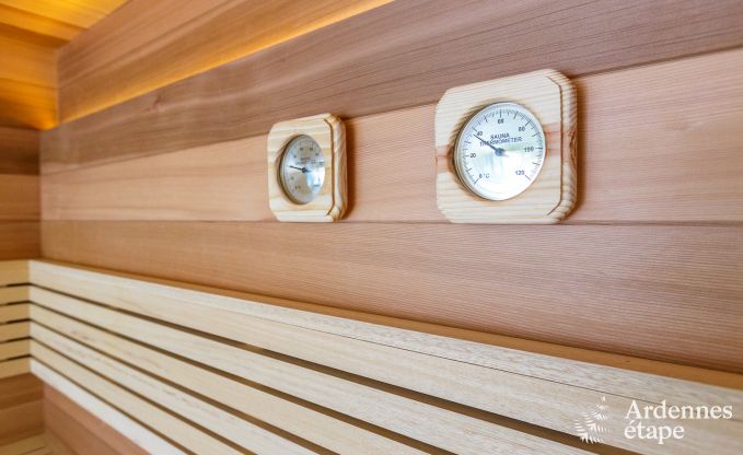 Ruime luxevilla in Spa voor 15 personen met 5 slaapkamers, sauna, buitenzwembad en priv�tuin