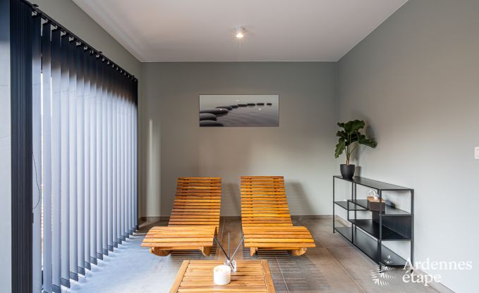 Luxeverblijf voor 10 personen met zwembad, jacuzzi, bij Spa en Francorchamps.