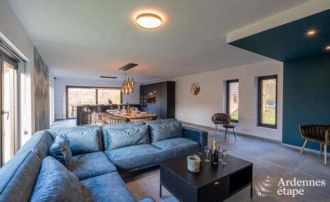 Luxeverblijf voor 10 personen met zwembad, jacuzzi, bij Spa en Francorchamps.