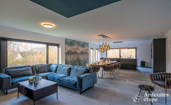 Luxeverblijf voor 10 personen met zwembad, jacuzzi, bij Spa en Francorchamps.